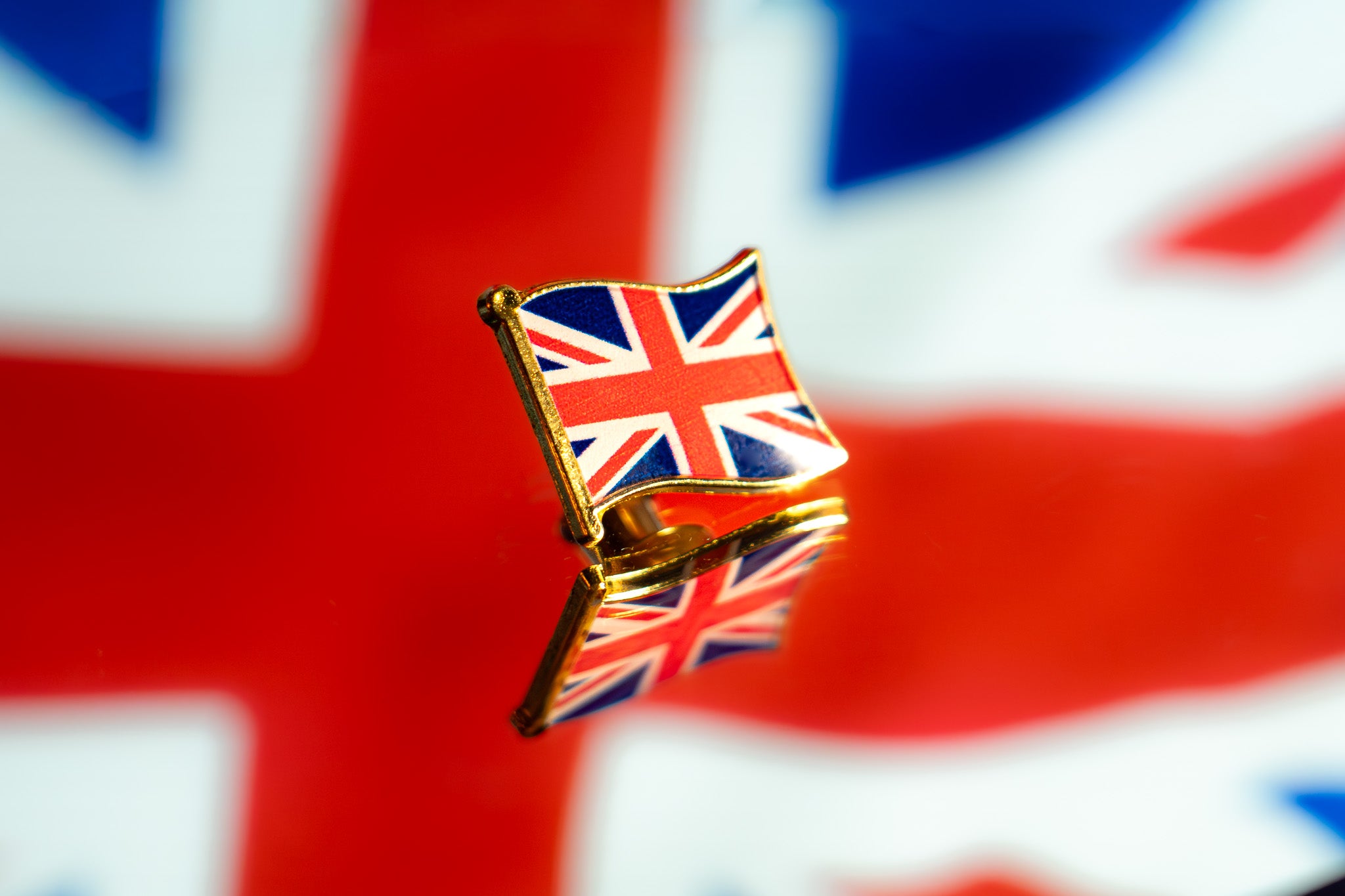 If You Can't Fly It, Wear It - UK Flag Pin Badge