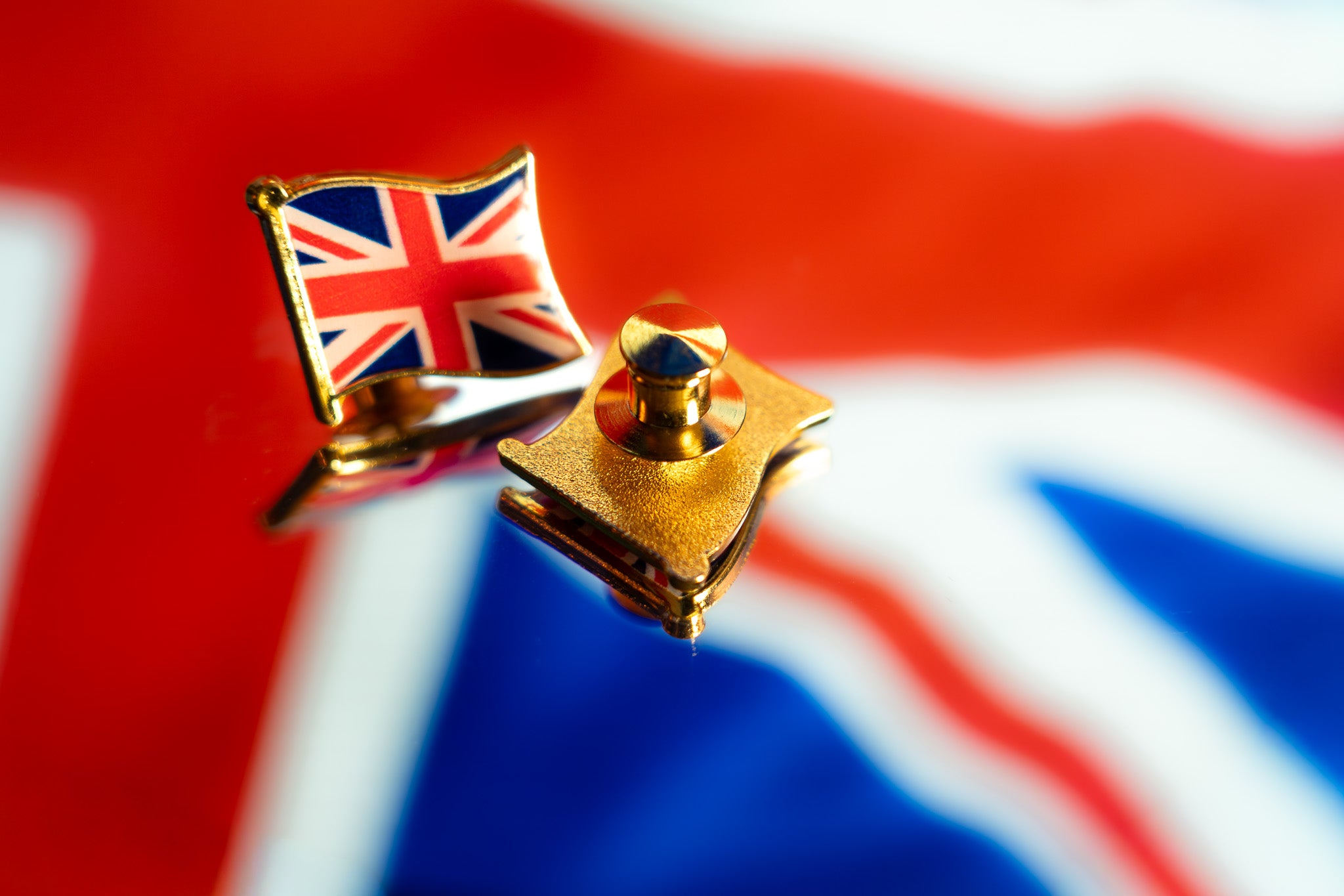 If You Can't Fly It, Wear It - UK Flag Pin Badge