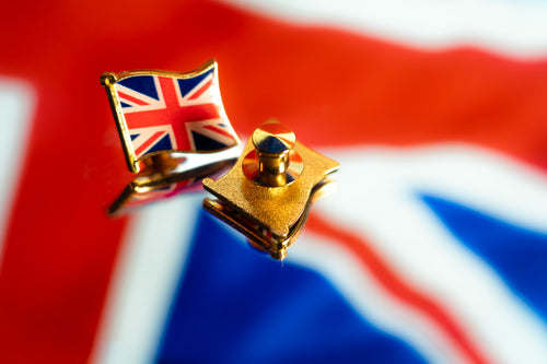 If You Can't Fly It, Wear It - UK Flag Pin Badge